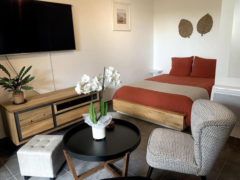 Grand Studio Avec Coin Nuit, Proche Mer Et Montagnes Roquebrune-sur Argens Zewnętrze zdjęcie